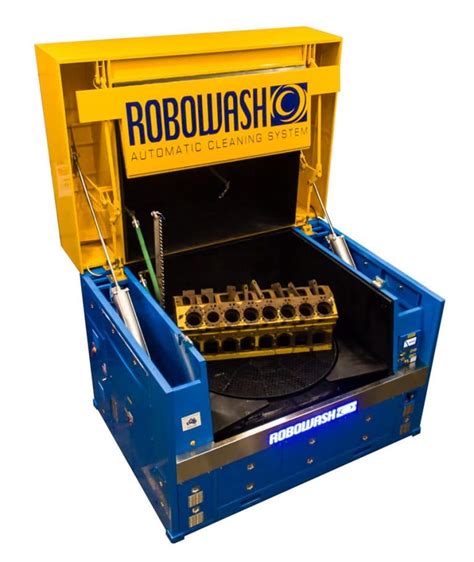 automatic cnc part washing|RoboWash™ Robotic Industrial Parts Washer .